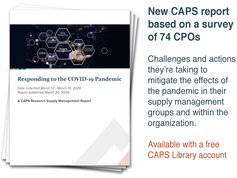 Responding to the COVID-19 Pandemic report by CAPS Research